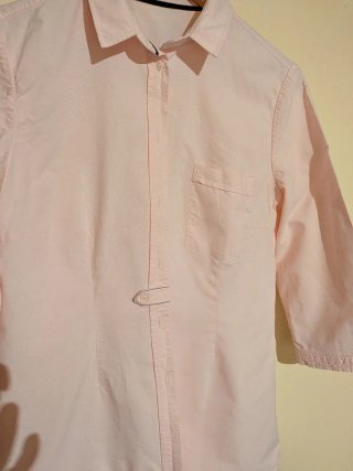 Camisa Uterqüe rosa talla L