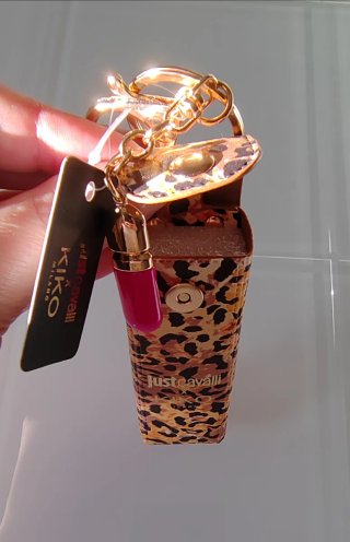 Llavero Funda Pintalabios Just Cavalli x Kiko