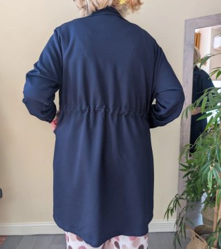 Gabardina azul marino Talla L/XL