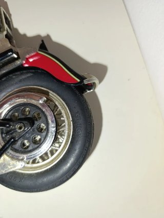 Modellino Moto Custom Boston Classic Vintage