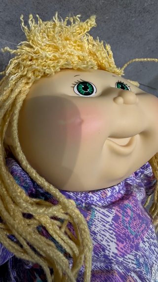 Muñeca Cabbage Patch Kids rubia
