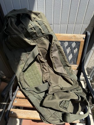 Mochila Paracaídas Mil-Tec Grande - Verde