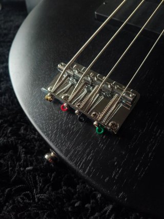 Cort Action Jr Bajo Eléctrico Negro