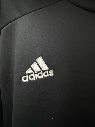 Sudadera Valencia CF Adidas Negra y Blanca