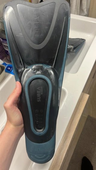 Barbatanas Subea de tamanho 45
