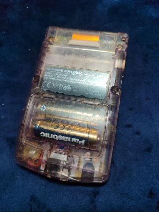 Game Boy Color Morado transparente
