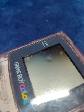 Game Boy Color Morado transparente