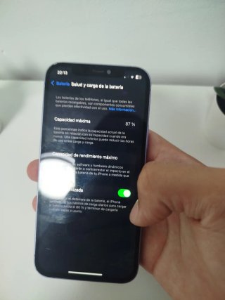 iPhone 12 Lila/Nero