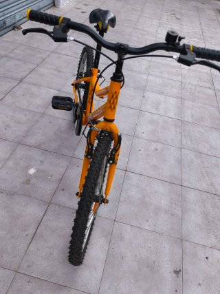 Bicicleta infantil B-Pro 20 naranja