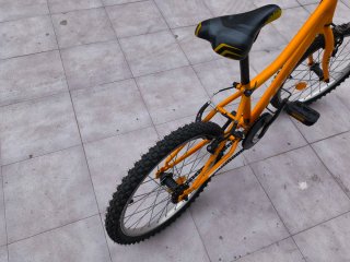 Bicicleta infantil B-Pro 20 naranja