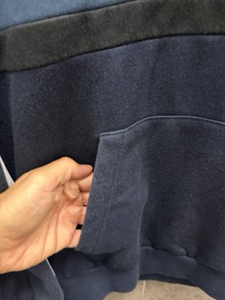 Sudadera Adidas Azul y Blanca