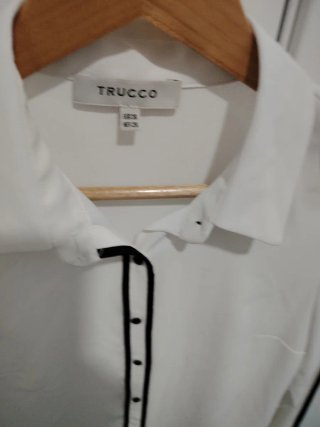Camisa Trucco Blanca Talla S