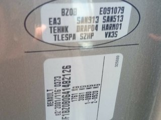 408951 237100307r centralita motor renault megane