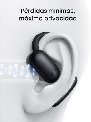 Soundcore Aero Fit Auriculares Inalámbricos Negros