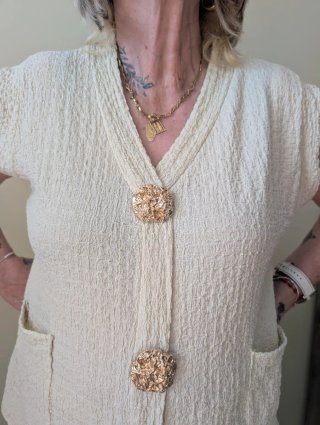 Conjunto Chaleco y Pantalón Mujer Talla L
