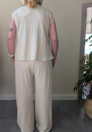 Conjunto Chaleco y Pantalón Mujer Talla L