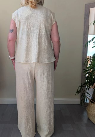 Conjunto Chaleco y Pantalón Mujer Talla L