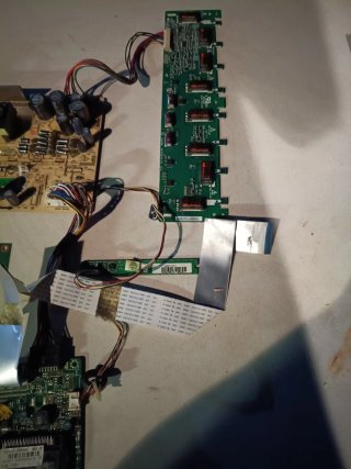 Componentes Placa TV