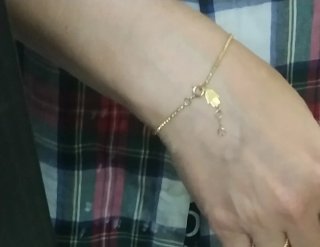 Pulsera Bolas Oro 18k