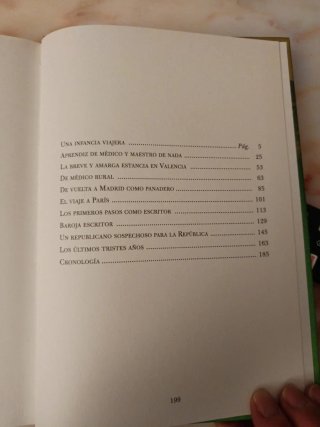 Personales del siglo XX, Pío Baroja
