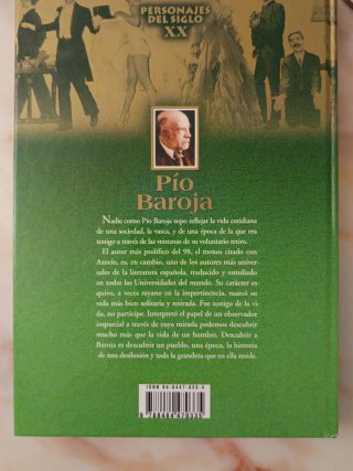 Personales del siglo XX, Pío Baroja