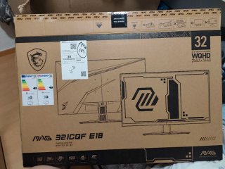 Monitor MSI MAG 321CQF 2K 180Hz VA