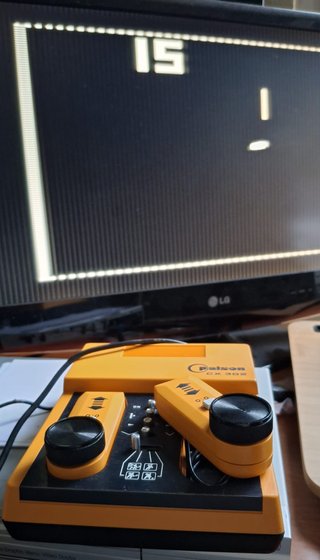 Consola videojuego tipo Pong Palson CX 302 (1977)