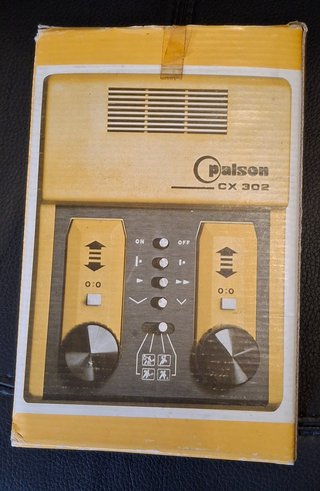 Consola videojuego tipo Pong Palson CX 302 (1977)