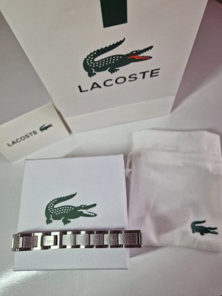 Pulsera Lacoste Plateada