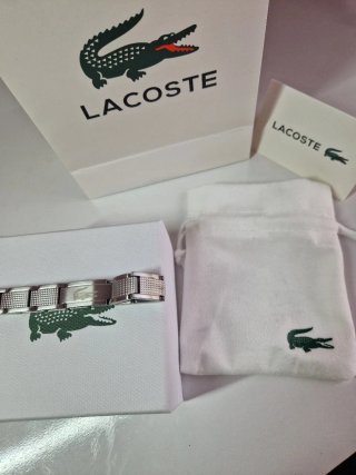 Pulsera Lacoste Plateada