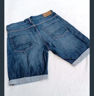 Pantalón corto vaquero H&M azul