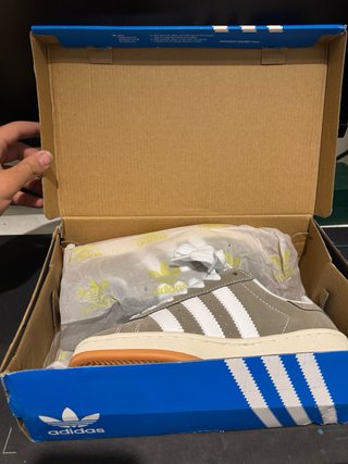Adidas Campus Beige y Blanco