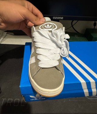 Adidas Campus Beige y Blanco