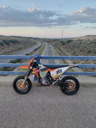 KTM EXC 450 2020 Supermotard