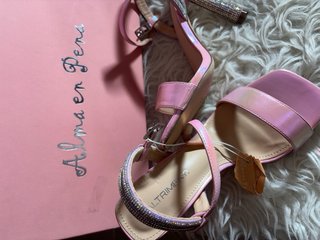 Zapatos de tacón Alma en Pena rosas
