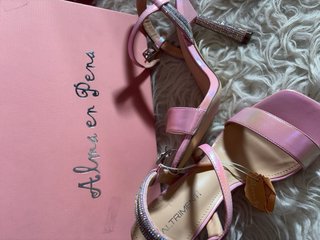 Zapatos de tacón Alma en Pena rosas