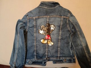 Cazadora vaquera Mickey Mouse