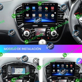 Radio pantalla CARPLAY GPS USB para Nissan Juke