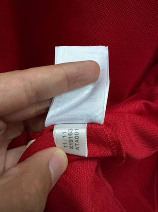 Polo Adidas Rojo