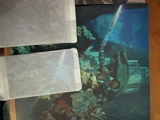 Magic Cartas el señor de los anillos arte y cajas.