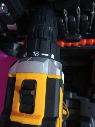 Taladro Atornillador Batería 12V Maletín Accesorio