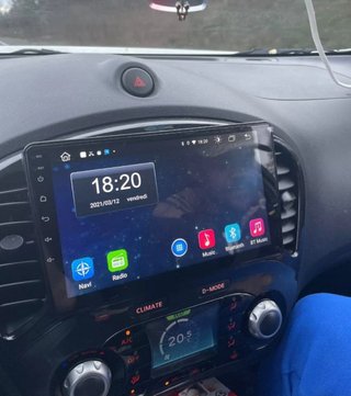 Radio pantalla CARPLAY GPS USB para Nissan Juke