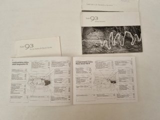 Manual Instrucciones Saab 93 2007