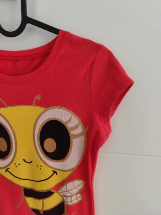 Camiseta Abeja Talla S Roja