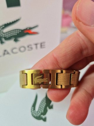 Pulsera Lacoste Dorada