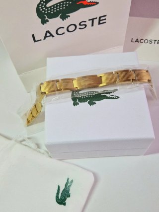 Pulsera Lacoste Dorada