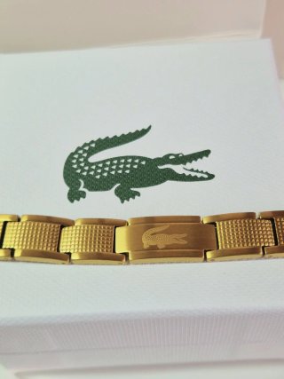 Pulsera Lacoste Dorada