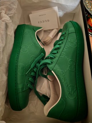 Zapatillas Gucci Ace Verdes
