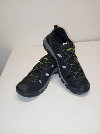 Sandalias Hombre Talla 47 Negro/Gris