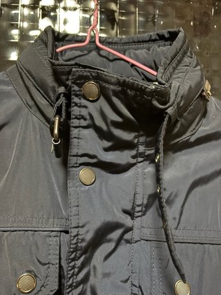 Parka Cortefiel Azul Marino